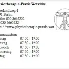 Unternehmen 1 Bild PHYSIOTHERAPIE-PRAXIS WOTSCHKE Ärzte am Berlin BE