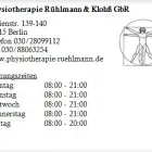 Unternehmen 1 Bild PHYSIOTHERAPIE RÜHLMANN & KLOHß GBR Ärzte am Berlin BE