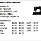 Unternehmen 1 Bild POHL PETRA KINDENMODEN Textilbearbeitung, Textilverarbeitung am München BY