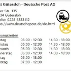 Unternehmen 1 Bild POST GÜTERSLOH - DEUTSCHE POST AG Postämter, Poststellen am Gütersloh NW