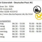Unternehmen 1 Bild POST GÜTERSLOH - DEUTSCHE POST AG Transportunternehmen, Fuhrunternehmen am Gütersloh NW