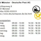 Unternehmen 1 Bild POST MÜNSTER - DEUTSCHE POST AG Postämter, Poststellen am Münster NW