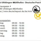 Unternehmen 1 Bild POST UHLDINGEN-MÜHLHOFEN - DEUTSCHE POST AG Postämter, Poststellen am Uhldingen-Mühlhofen BW
