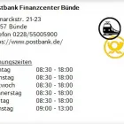 Unternehmen 1 Bild POSTBANK FINANZCENTER BÜNDE Postämter, Poststellen am Bünde NW