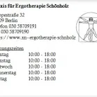 Unternehmen 1 Bild PRAXIS FÜR ERGOTHERAPIE SCHÖNHOLZ Ärzte am Berlin BE