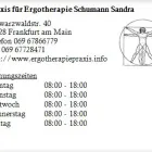 Unternehmen 1 Bild PRAXIS FÜR ERGOTHERAPIE SCHUMANN SANDRA Ärzte am Frankfurt Am Main HE