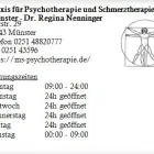 Unternehmen 1 Bild PRAXIS FÜR PSYCHOTHERAPIE UND SCHMERZTHERAPIE MÜNSTER - DR. REGINA NENNINGER Ärzte am Münster NW