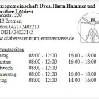 Unternehmen 1 Bild PRAXISGEMEINSCHAFT DRES. HARM HAMMER UND DOROTHEE LÜBBERT Ärzte am Bremen HB