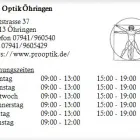 Unternehmen 1 Bild PRO OPTIK ÖHRINGEN Optiker am Öhringen BW