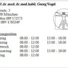 Unternehmen 1 Bild PROF.DR.MED.DR.MED.HABIL. GEORG VOGEL Ärzte am München BY