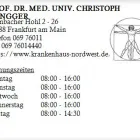 Unternehmen 1 Bild PROF. DR. MED. UNIV. CHRISTOPH RANGGER Ärzte am Frankfurt Am Main HE