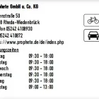 Unternehmen 1 Bild PROPHETE GMBH U. CO. KG Kfz und Fahrrad Handel und Hersteller am Rheda-Wiedenbrück NW