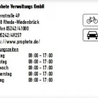 Unternehmen 1 Bild PROPHETE VERWALTUNGS GMBH Kfz und Fahrrad Handel und Hersteller am Rheda-Wiedenbrück NW
