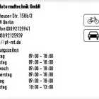 Unternehmen 1 Bild PT MOTORRADTECHNIK GMBH Reifen Einzelhandel am Berlin BE