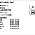 Unternehmen 1 Bild R + M KFZ-SERVICE GMBH Werkstätten (Pkw) am Herne NW