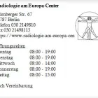 Unternehmen 1 Bild RADIOLOGIE AM EUROPA-CENTER Ärzte am Berlin BE
