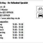 Unternehmen 1 Bild RADSCHLAG - DER HOLLANDRAD-SPEZIALIST Kfz und Fahrrad Handel und Hersteller am Münster NW