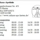 Unternehmen 1 Bild RATHAUS-APOTHEKE Gesundheitsdienste am Herten NW