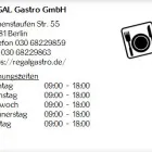 Unternehmen 1 Bild REGAL GASTRO GMBH Produktion und Vertrieb von Gastronomiebedarf am Berlin BE