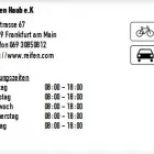 Unternehmen 1 Bild REIFEN HAUB E.K Werkstätten (Pkw) am Frankfurt Am Main HE