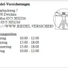 Unternehmen 1 Bild RIEDEL-VERSICHERUNGEN Versicherung am Zwickau SN