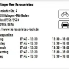 Unternehmen 1 Bild RIEDLINGER UWE KAROSSERIEBAU Werkstätten (Pkw) am Uhldingen-Mühlhofen BW