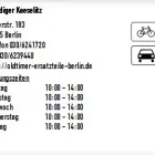 Unternehmen 1 Bild RUEDIGER KAESELITZ Kfz-Ersatzteile, Kfz-Zubehör Einzelhandel am Berlin BE