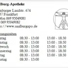 Unternehmen 1 Bild SAALBURG-APOTHEKE Gesundheitsdienste am Frankfurt HE