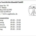 Unternehmen 1 Bild SAGE SANITÄTSFACHHANDEL GMBH Orthopädie, Sanitätshäuser am Berlin BE