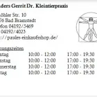 Unternehmen 1 Bild SANDERS GERRIT DR. KLEINTIERPRAXIS Ärzte am Bad Bramstedt SH