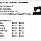 Unternehmen 1 Bild SANDFORTH BRAUT UND FESTMODEN Produktion und Vertrieb von Textil/Bekleidung am Dinslaken NW