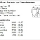 Unternehmen 1 Bild SANILEMA SANITÄTS- UND GESUNDHEITSHAUS Orthopädie, Sanitätshäuser am Berlin BE