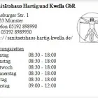 Unternehmen 1 Bild SANITÄTSHAUS HARTIG UND KWELLA GBR Orthopädie, Sanitätshäuser am Munster NI