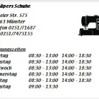 Unternehmen 1 Bild SCHÄPERS SCHUHE Service & Dienstleistung am Münster NW
