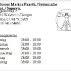 Unternehmen 1 Bild SCHLOSSER MARINA PAARTH./SYSTEMISCHE BERAT./SUPERVIS. Ärzte am Waldshut-Tiengen BW