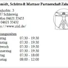 Unternehmen 1 Bild SCHMIDT, SCHÜTTE & MATTNER PARTNERSCHAFT ZAHNÄRZTE Ärzte am Schleswig SH