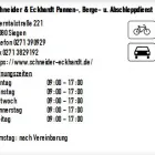 Unternehmen 1 Bild SCHNEIDER & ECKHARDT PANNEN-, BERGE- U. ABSCHLEPPDIENST Werkstätten (Pkw) am Siegen NW