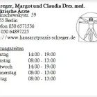Unternehmen 1 Bild SCHREGER, MARGOT UND CLAUDIA DRES. MED. PRAKTISCHE ÄRZTE Ärzte am Berlin BE