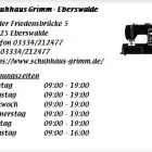 Unternehmen 1 Bild SCHUHHAUS GRIMM - EBERSWALDE Schuhe Einzelhandel am Eberswalde BB