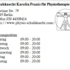 Unternehmen 1 Bild SCHUHKNECHT KAROLIN PRAXIS FÜR PHYSIOTHERAPIE Ärzte am Berlin BE