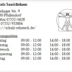 Unternehmen 1 Bild SCHULZ SANITÄTSHAUS Orthopädie, Sanitätshäuser am Pfullendorf BW