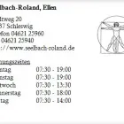 Unternehmen 1 Bild SEELBACH-ROLAND, ELLEN Ärzte am Schleswig SH