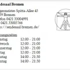 Unternehmen 1 Bild SENDESAAL BREMEN Rehabilitationskliniken, Rehabilitationszentren am Bremen HB