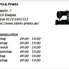 Unternehmen 1 Bild SHIRTS & PRINTS Werbung am Rodgau HE