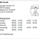 Unternehmen 1 Bild SILKE STAADT Ärzte am Zwickau SN