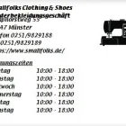 Unternehmen 1 Bild SMALLFOLKS CLOTHING & SHOES KINDERBEKLEIDUNGSGESCHÄFT Textil, Bekleidung Einzelhandel am Münster NW