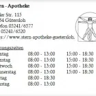 Unternehmen 1 Bild STERN - APOTHEKE Gesundheitsdienste am Gütersloh NW