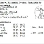 Unternehmen 1 Bild STOJANOW, KATHARINA DR.MED. FACHÄRZTIN FÜR DERMATOLOGIE Ärzte am Berlin BE