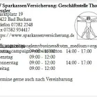 Unternehmen 1 Bild SV SPARKASSENVERSICHERUNG: GESCHÄFTSSTELLE THOMAS FESSLER Versicherung am Bad Buchau BW