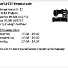 Unternehmen 1 Bild TAFT & TÜLL BRAUTSTUDIO Textil, Bekleidung Einzelhandel am Rodgau HE